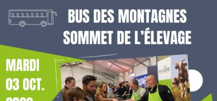 BUS DES MONTAGNES SOMMET DE L&rsquo;ÉLEVAGE – 03 OCTOBRE 2023