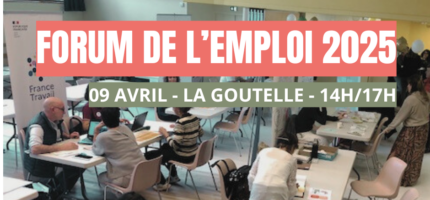 Forum de l&rsquo;Emploi : 09 avril 2025